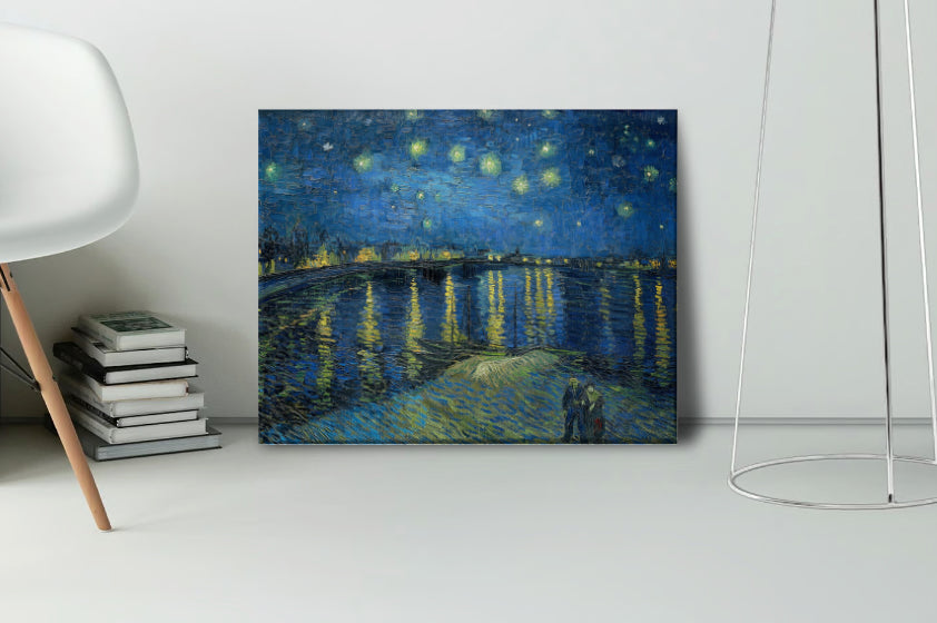 Starry Night Over The Rhone 1888 - Vincent Van Gogh