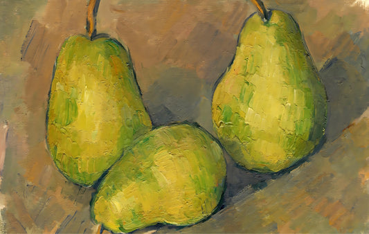 Paul Cezanne - Three Pears 1878 - Digital Art - JPG File Download