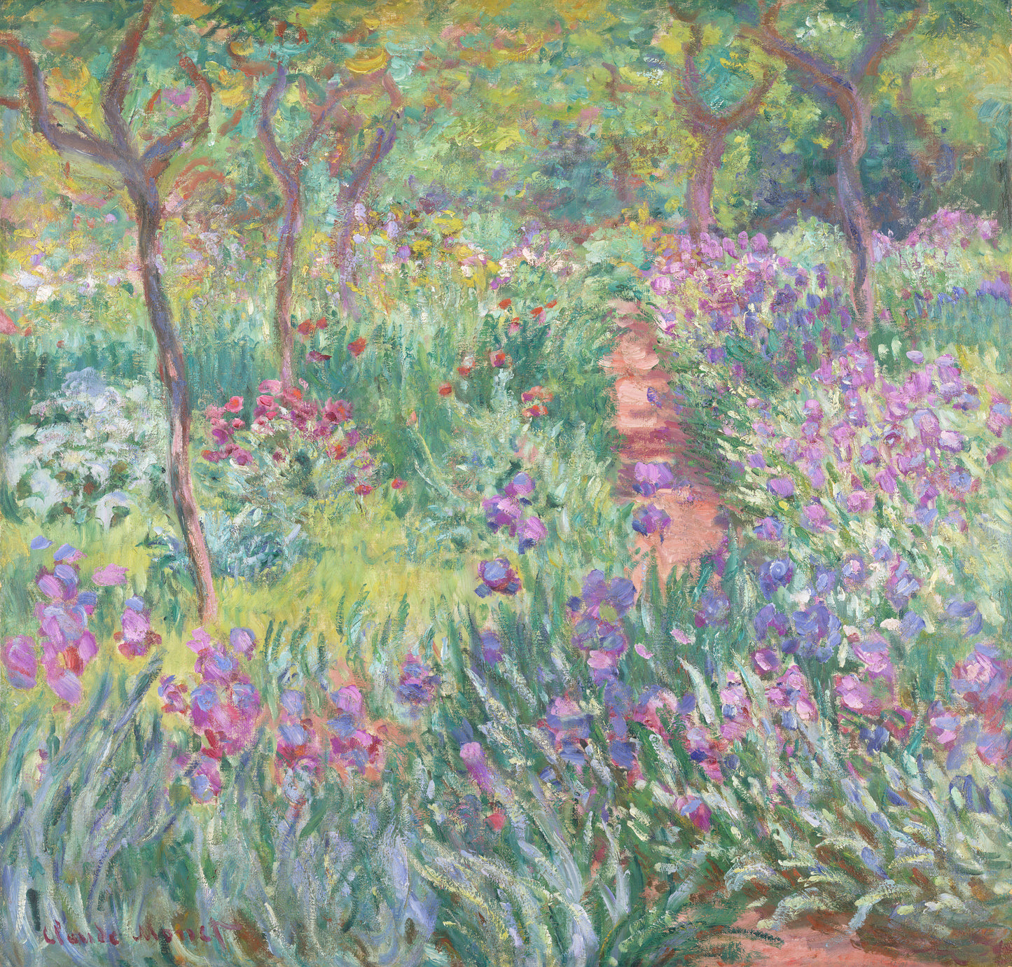Claude Monet - The Artist’s Garden in Giverny 1900 - Digital Art - JPG File Download
