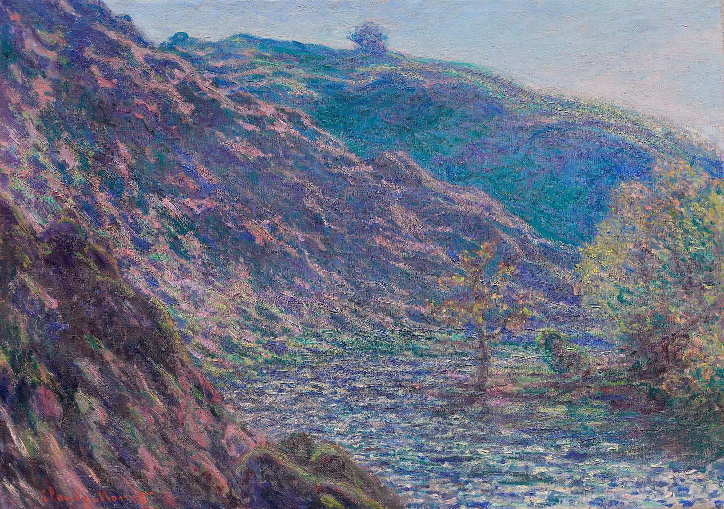 Claude Monet - The Petite Creuse River 1889 - Digital Art - JPG File Download