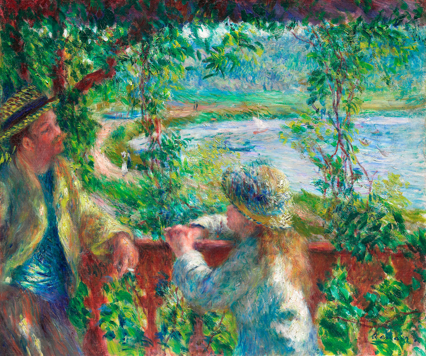 Pierre-Auguste Renoir - Near the Lake 1879 - Digital Art - JPG File Download