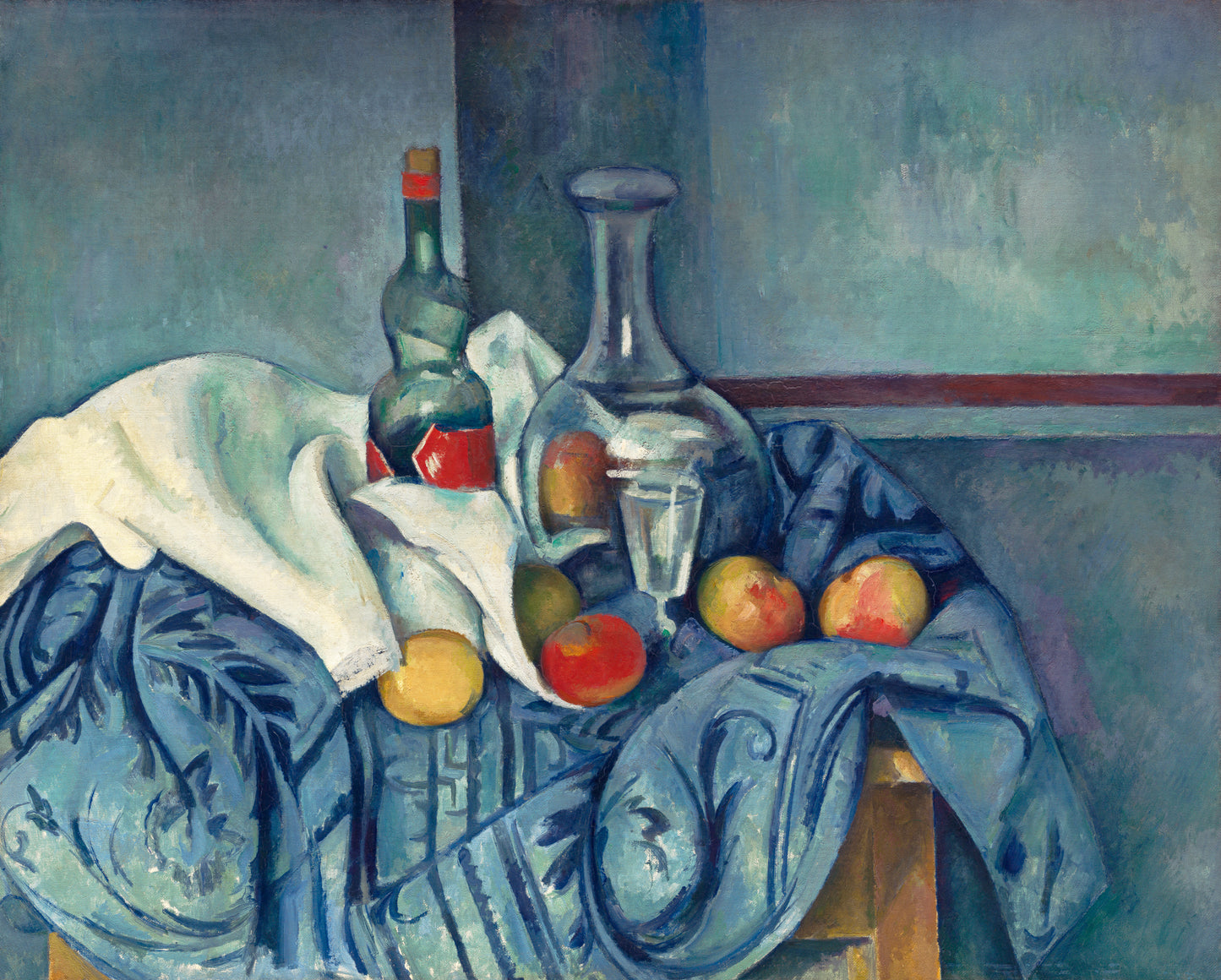 Paul Cezanne - The Peppermint Bottle 1893 - Digital Art - JPG File Download