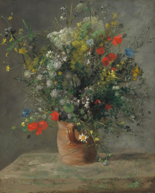 Pierre-Auguste Renoir - Flowers in a Vase 1866