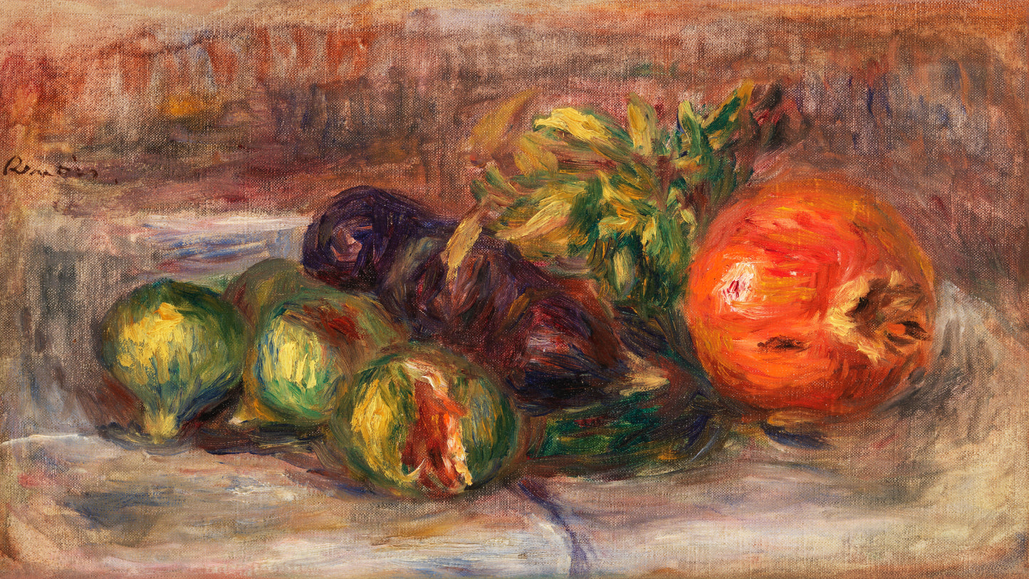 Pierre-Auguste Renoir - Pomegranate and Figs Grenade et figues 1917 - Digital Art - JPG File Download