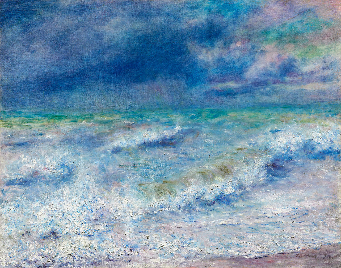 Pierre-Auguste Renoir - Seascape 1897